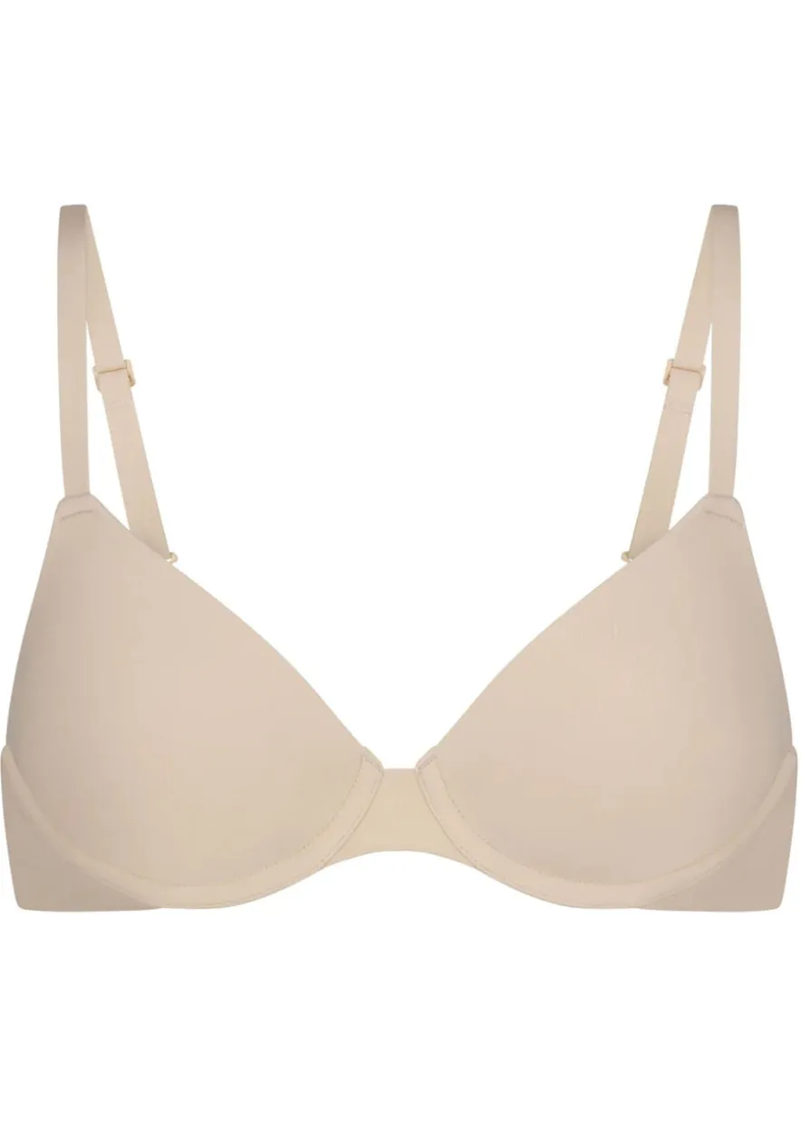Stretch-jersey T-shirt bra