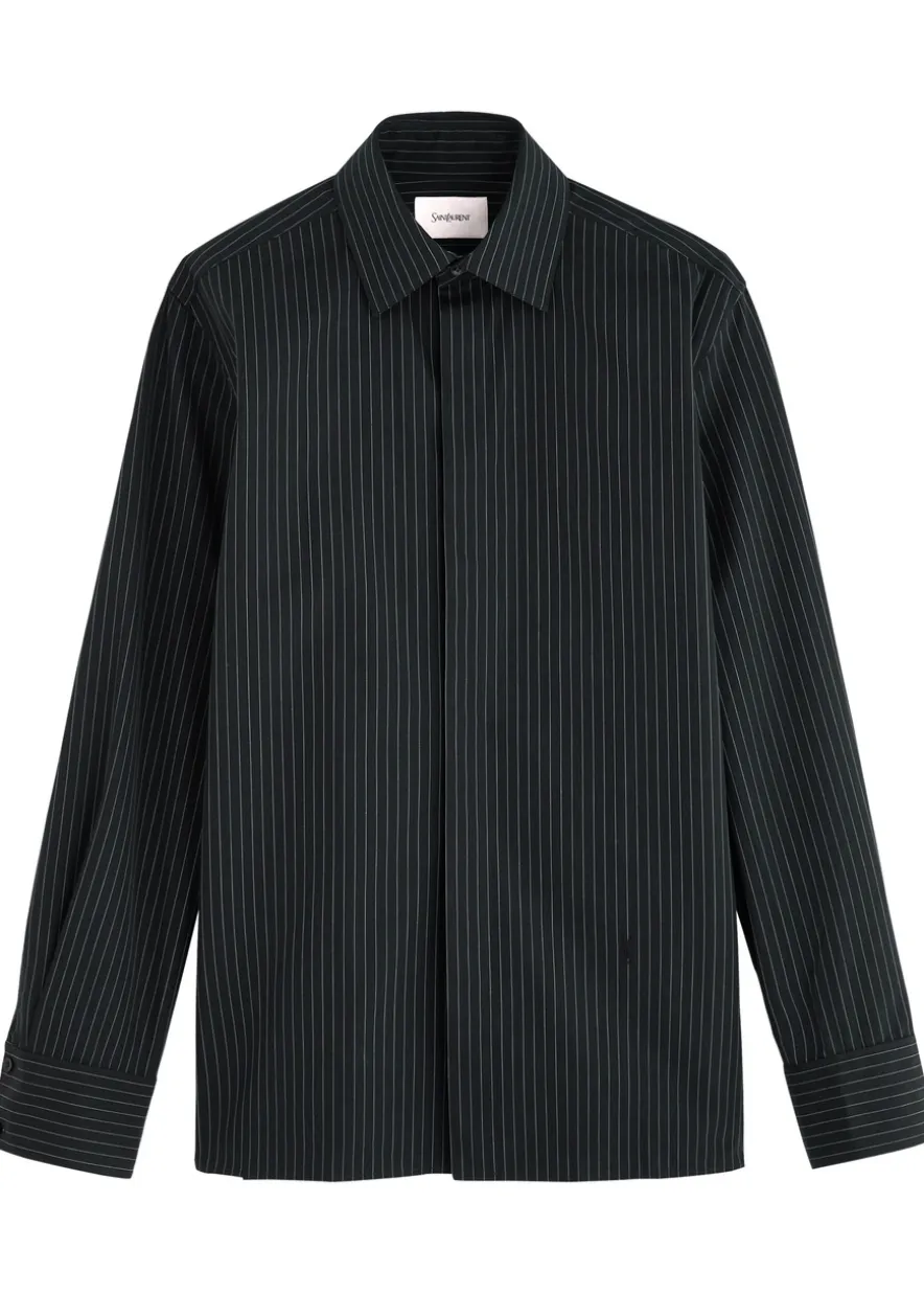 Stripe cotton shirt