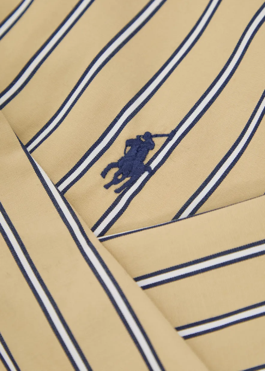 Striped cotton-poplin shirt