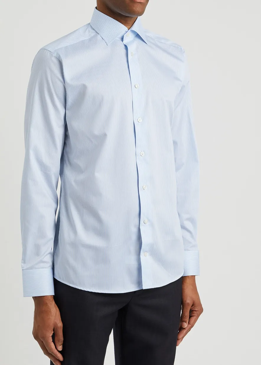 Striped cotton shirt