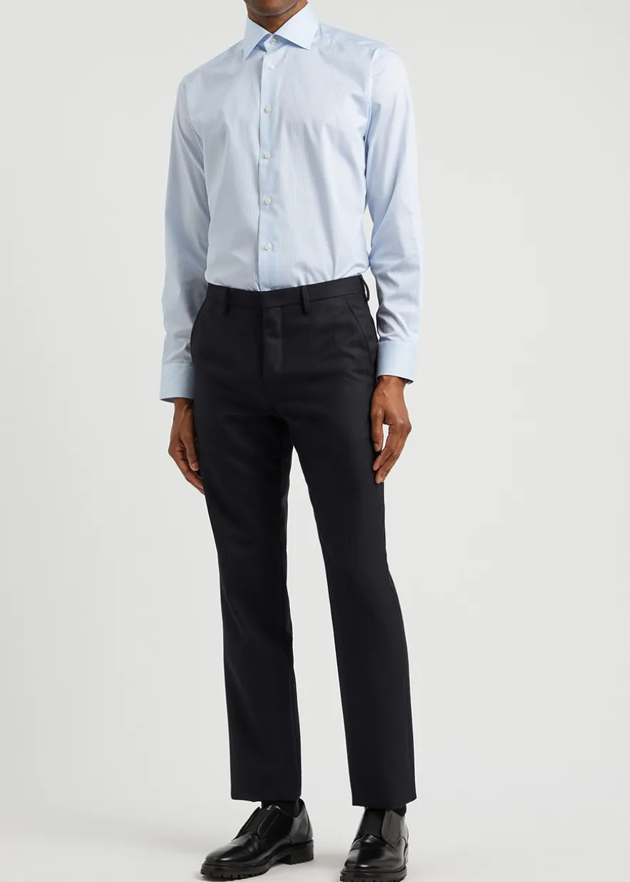 Striped cotton shirt