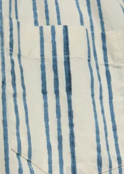 Striped cotton shirt
