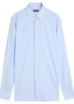 Striped cotton shirt