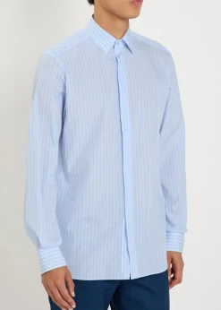 Striped cotton shirt