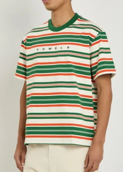 Striped cotton T-shirt