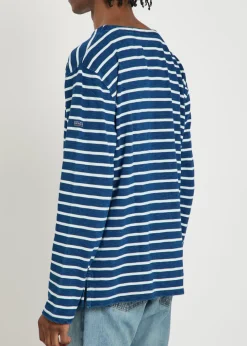 Striped cotton T-shirt