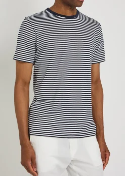 Striped cotton T-shirt