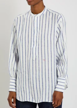 Striped linen shirt