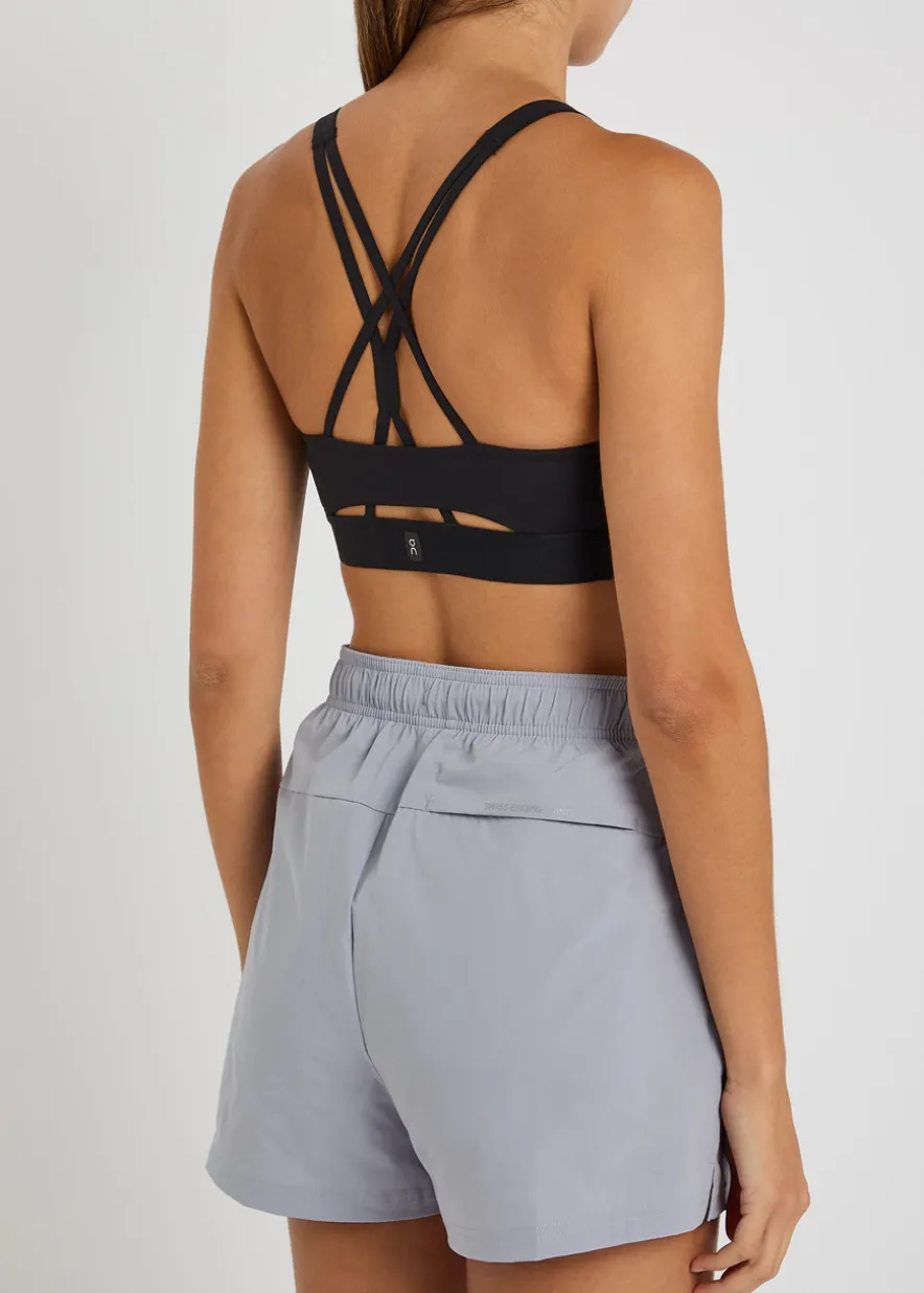 Studio stretch-jersey bra top