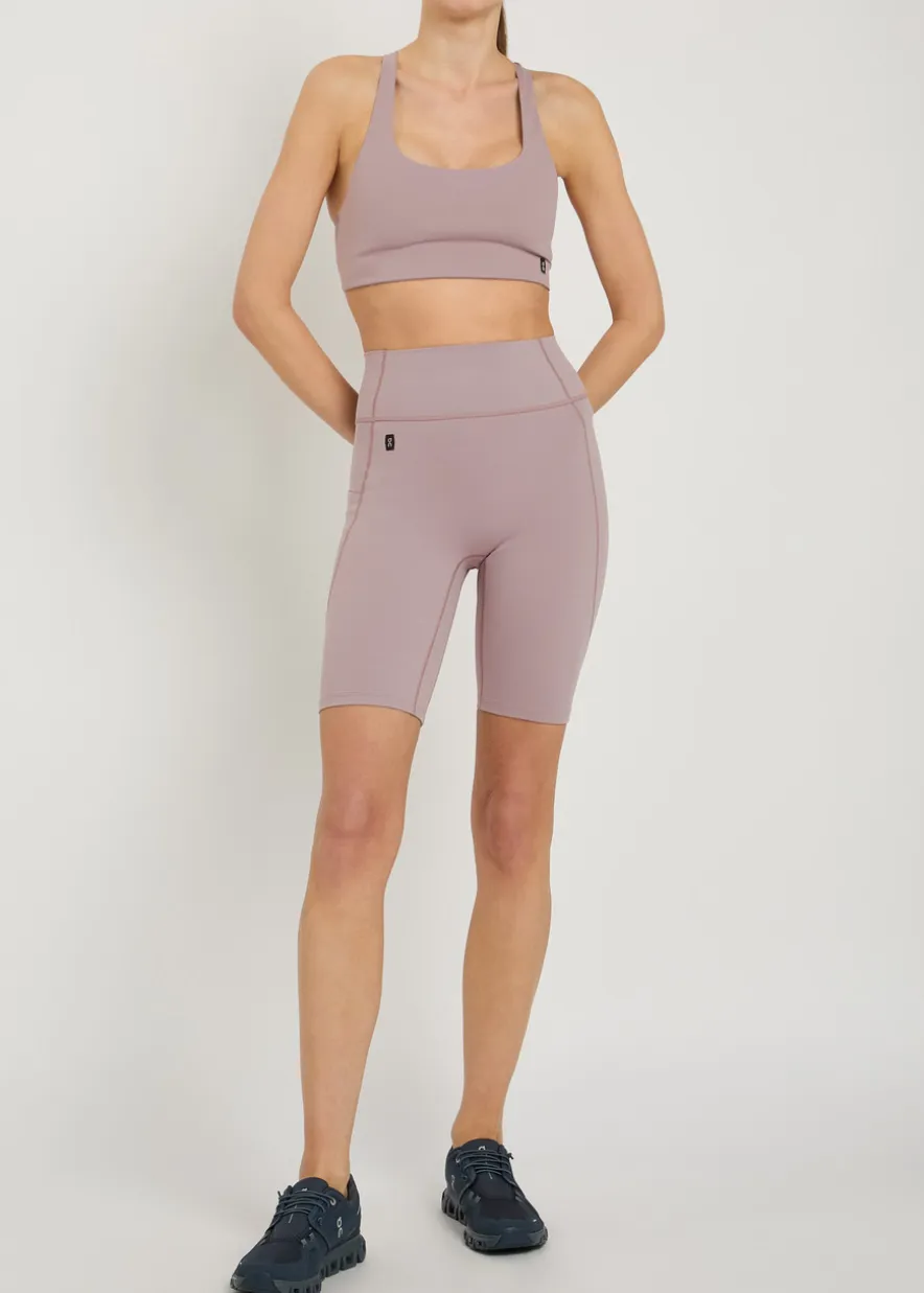 Studio stretch-jersey bra top