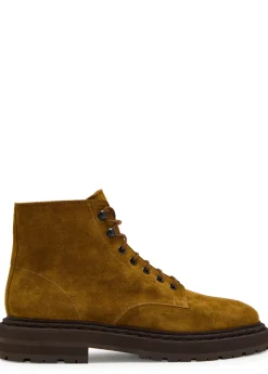 Suede ankle boots