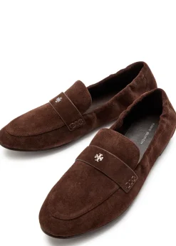 Suede loafers