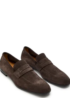 Suede loafers