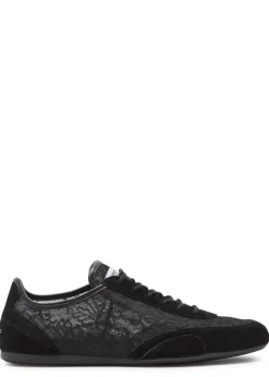 Sunny panelled lace sneakers