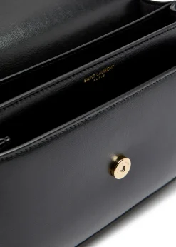 Sunset leather cross-body bag