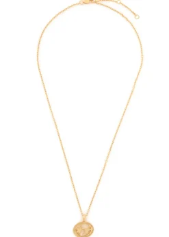 Superstar pendant plated necklace