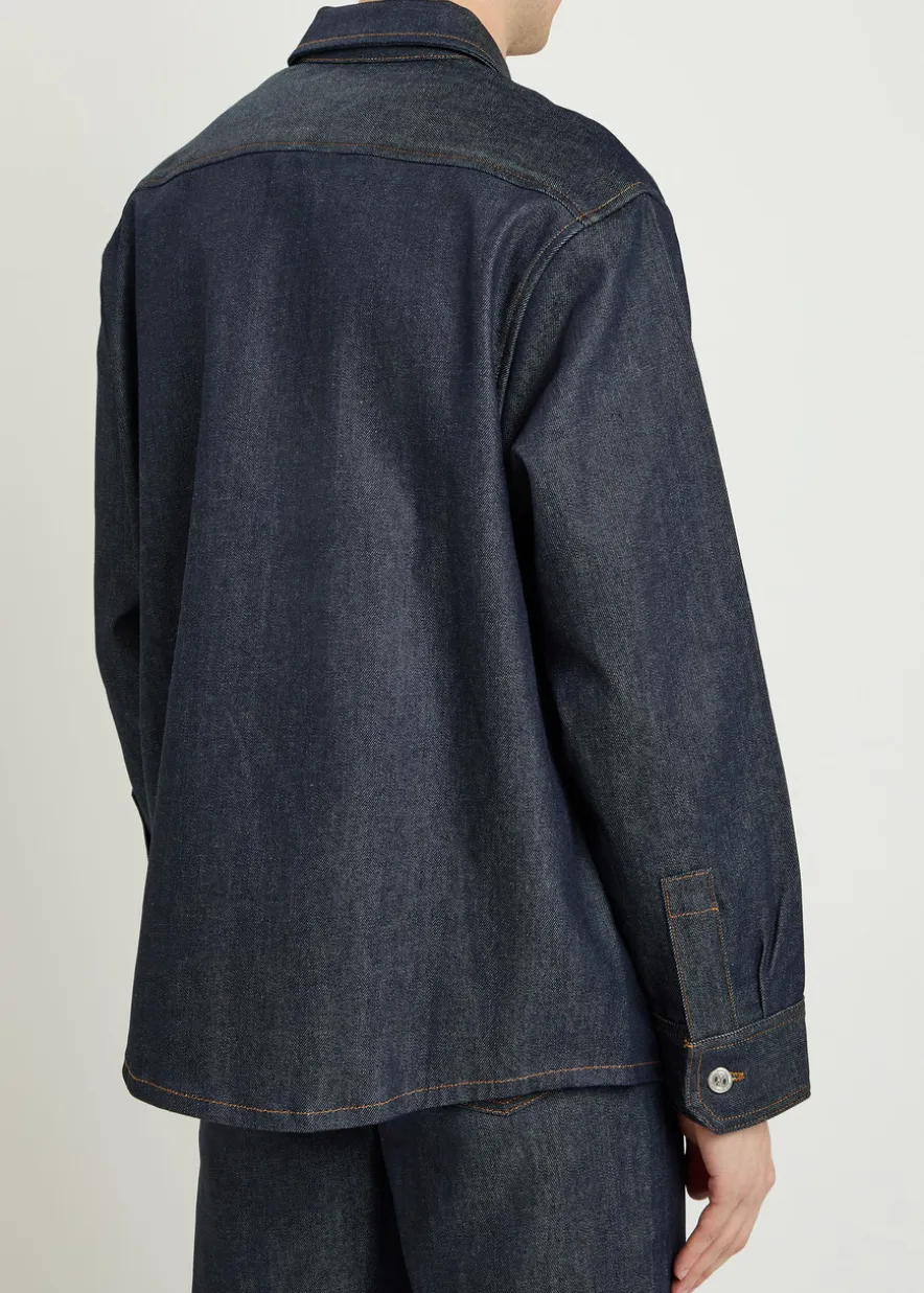 Surchemise denim overshirt