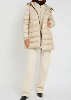 Suyenne hooded quilted shell parka