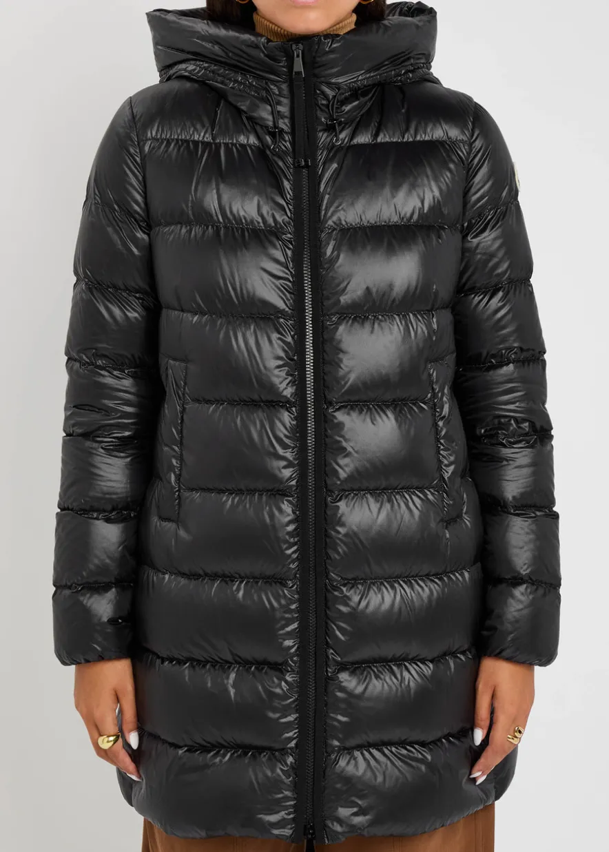 Suyenne hooded quilted shell parka