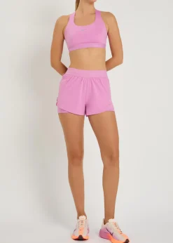 Swift logo stretch-jersey sports bra
