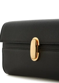 Symmetry grained leather mini bag