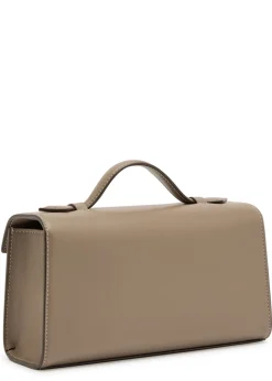 Symmetry leather pochette