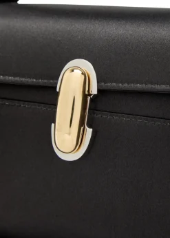 Symmetry satin pochette
