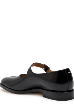 Tabi leather Mary Jane flats