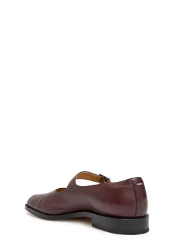 Tabi leather Mary Jane flats