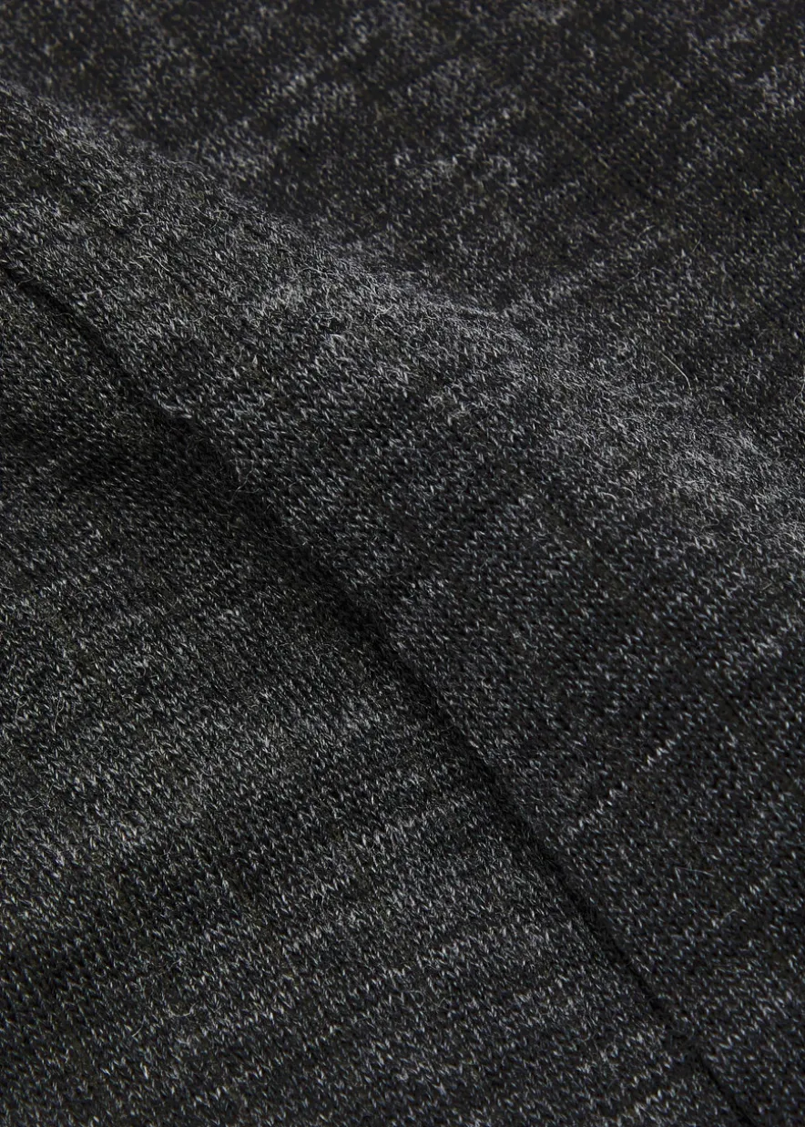 Tabi ribbed-knit wool-blend socks