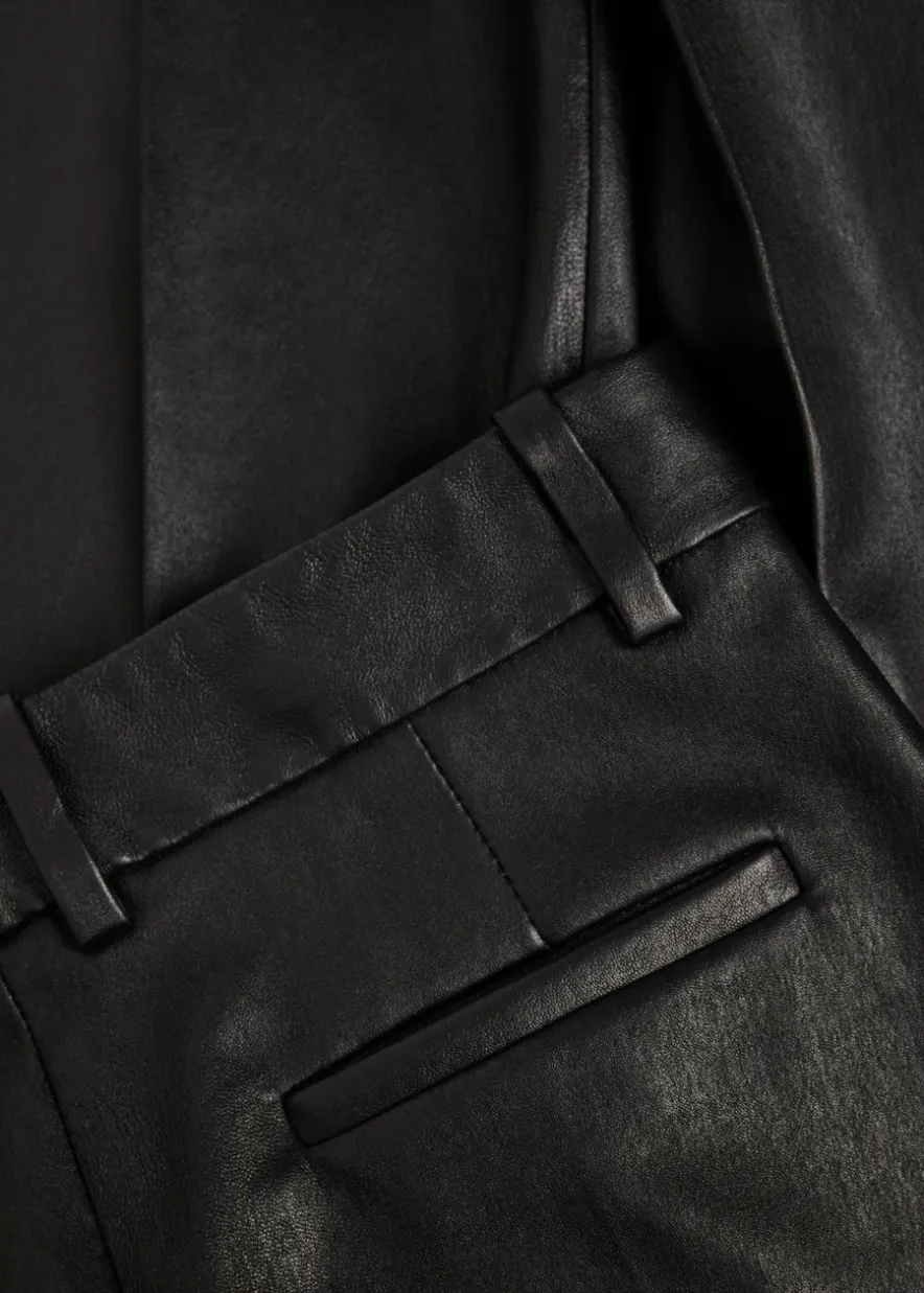 Tafira leather trousers