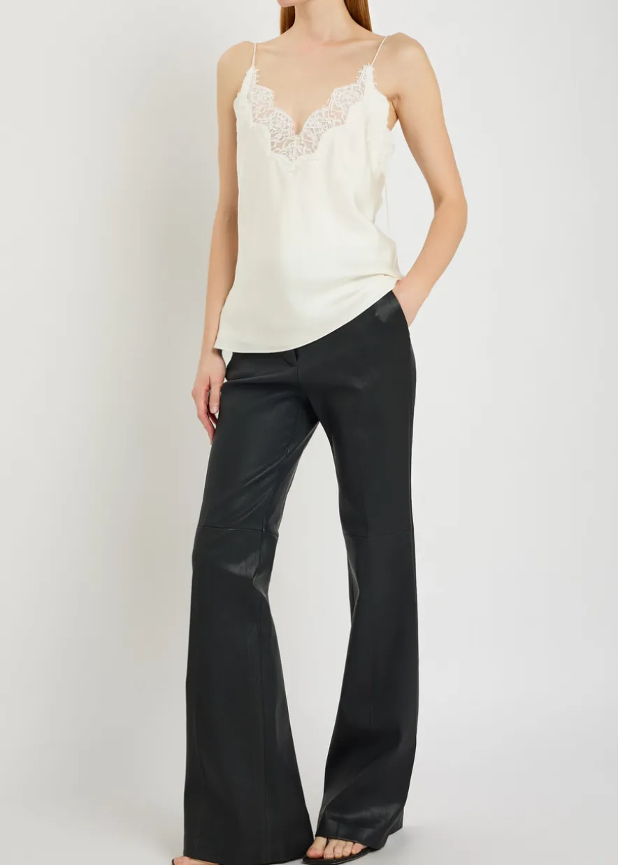 Tafira leather trousers