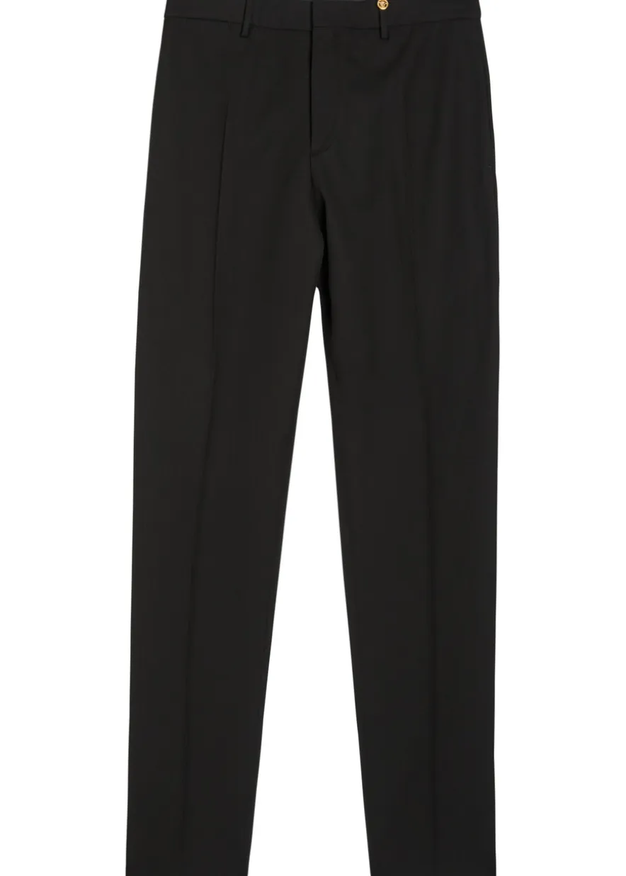 Tailored wool trousers