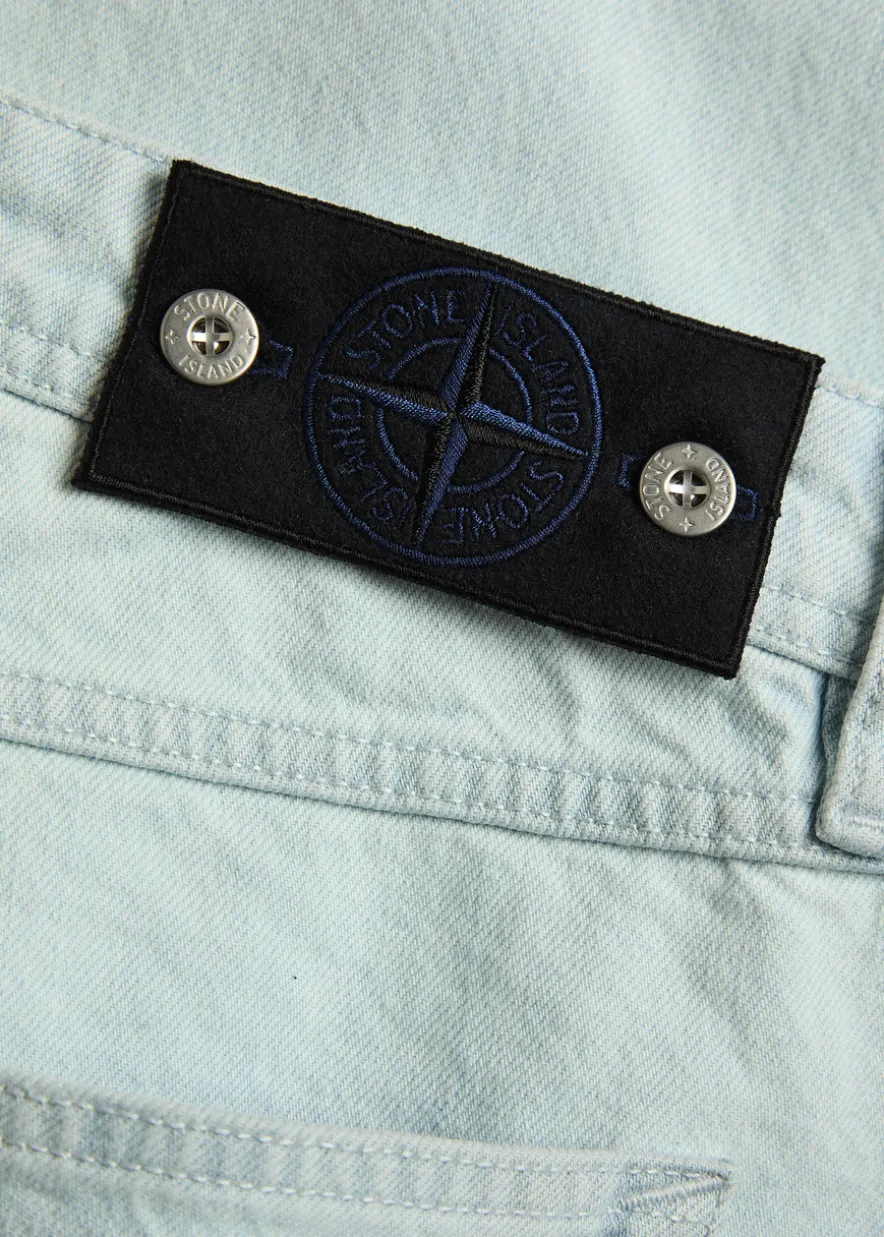 Tapered-leg jeans