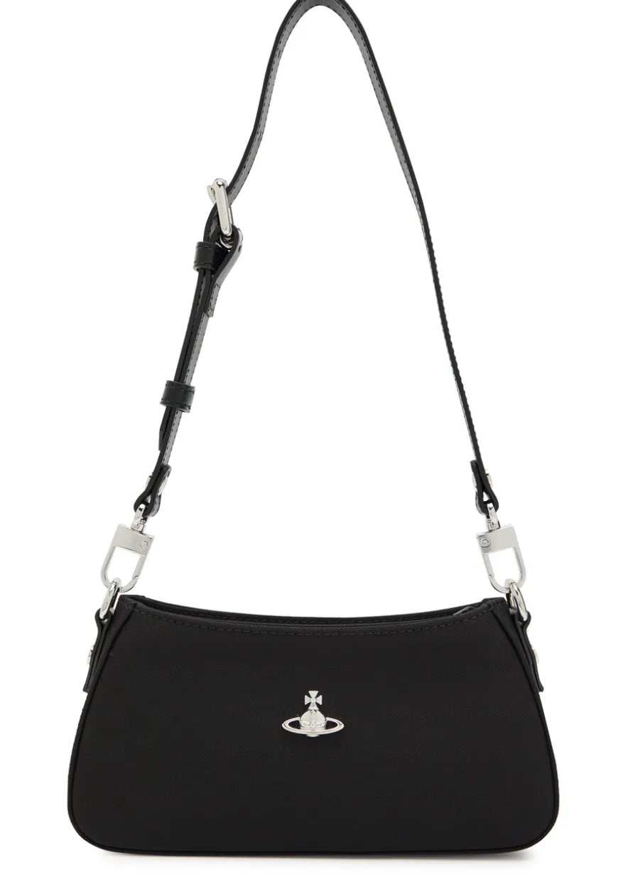 Tasha twill shoulder bag