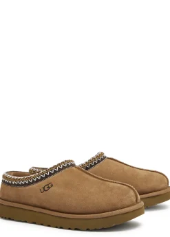 Tasman suede flatform slippers
