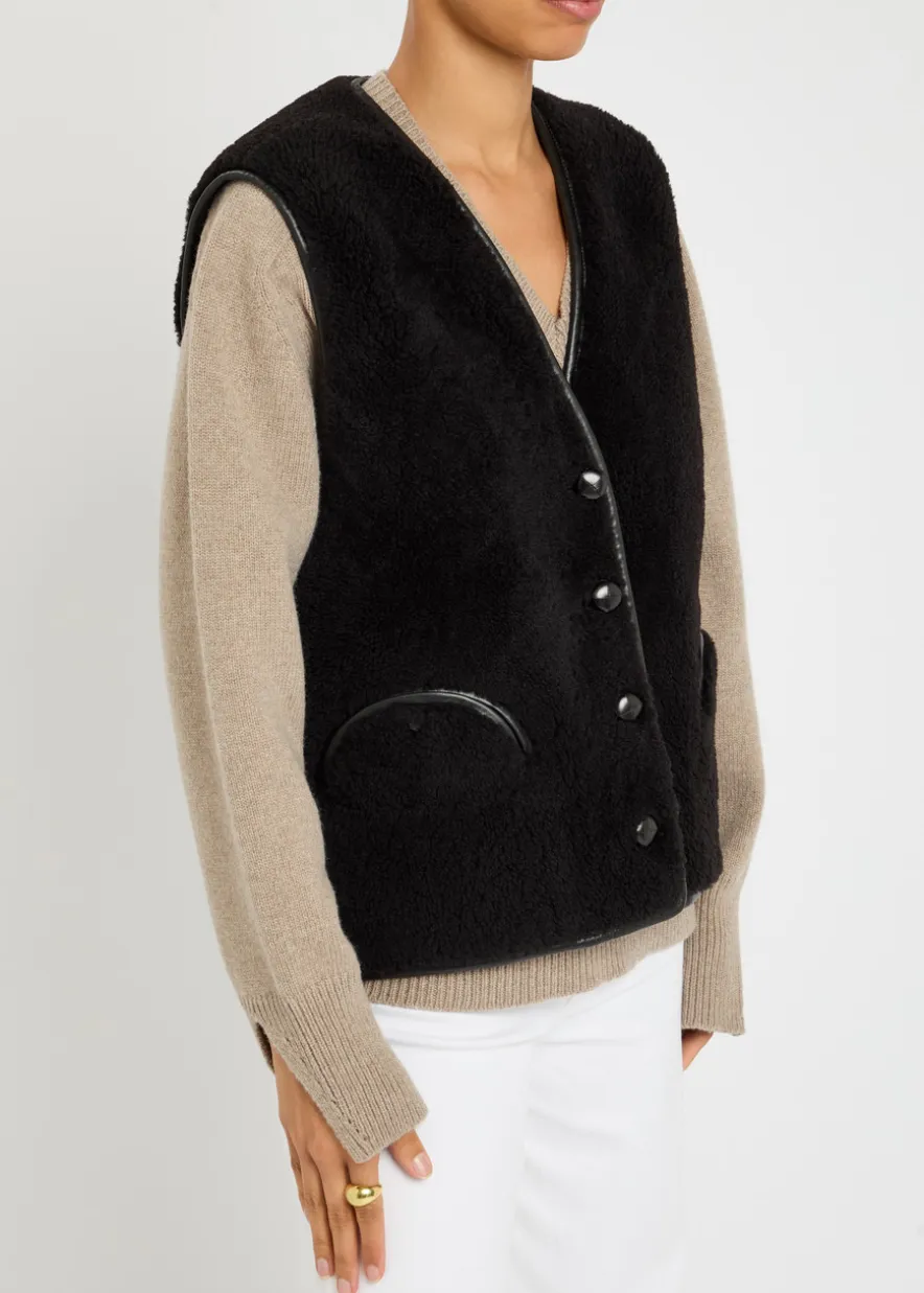 Tatoosh sheepskin gilet