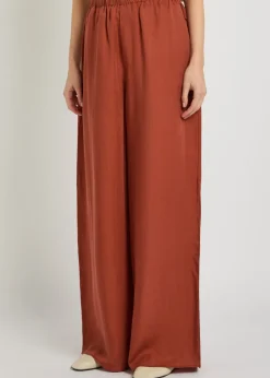 Teagan wide-leg lyocell trousers
