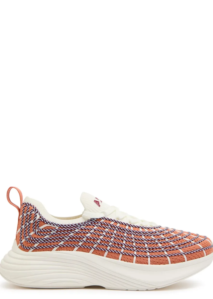 TechLoom Zipline embroidered knit sneakers