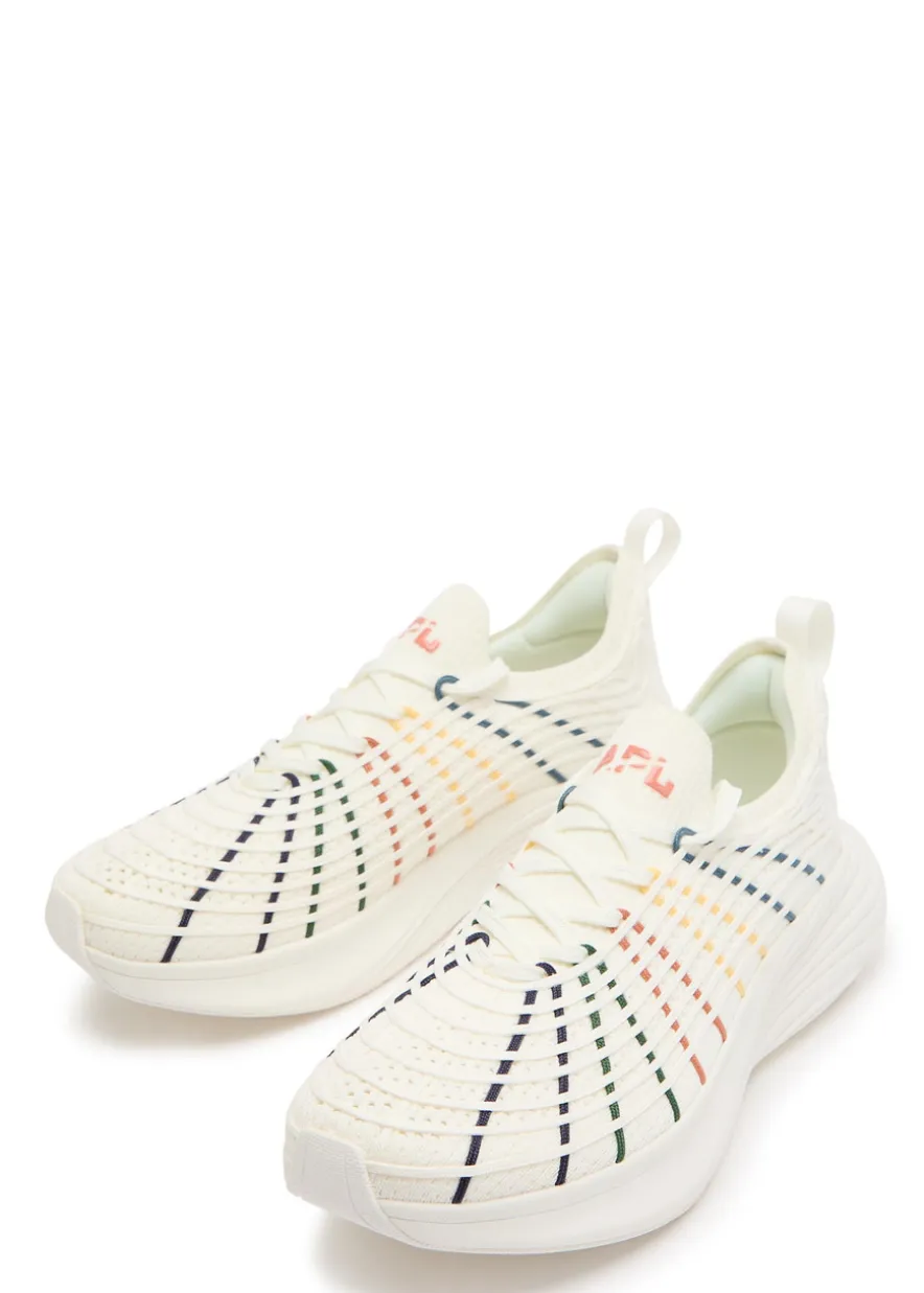 TechLoom Zipline embroidered knit sneakers