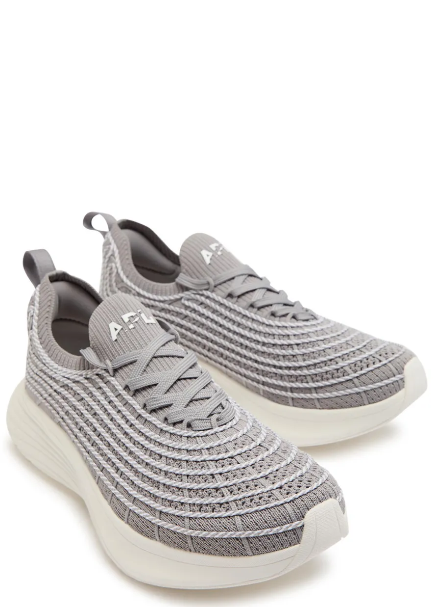 TechLoom Zipline embroidered knit sneakers