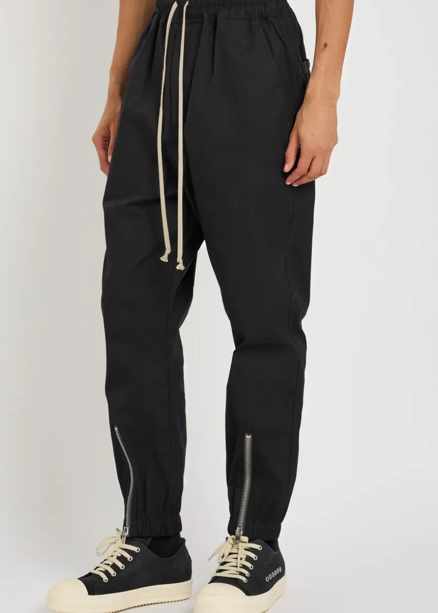 Tecuatl stretch-cotton trousers