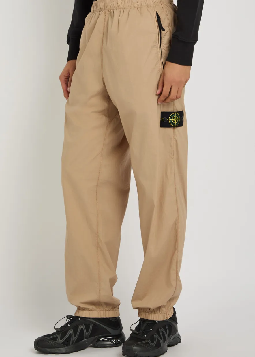 Tela stretch-cotton trousers