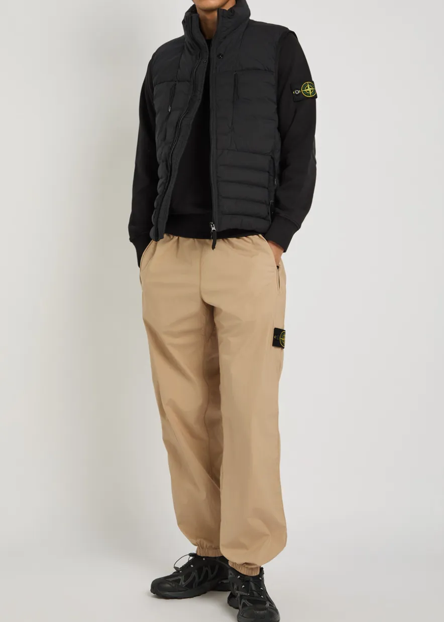 Tela stretch-cotton trousers