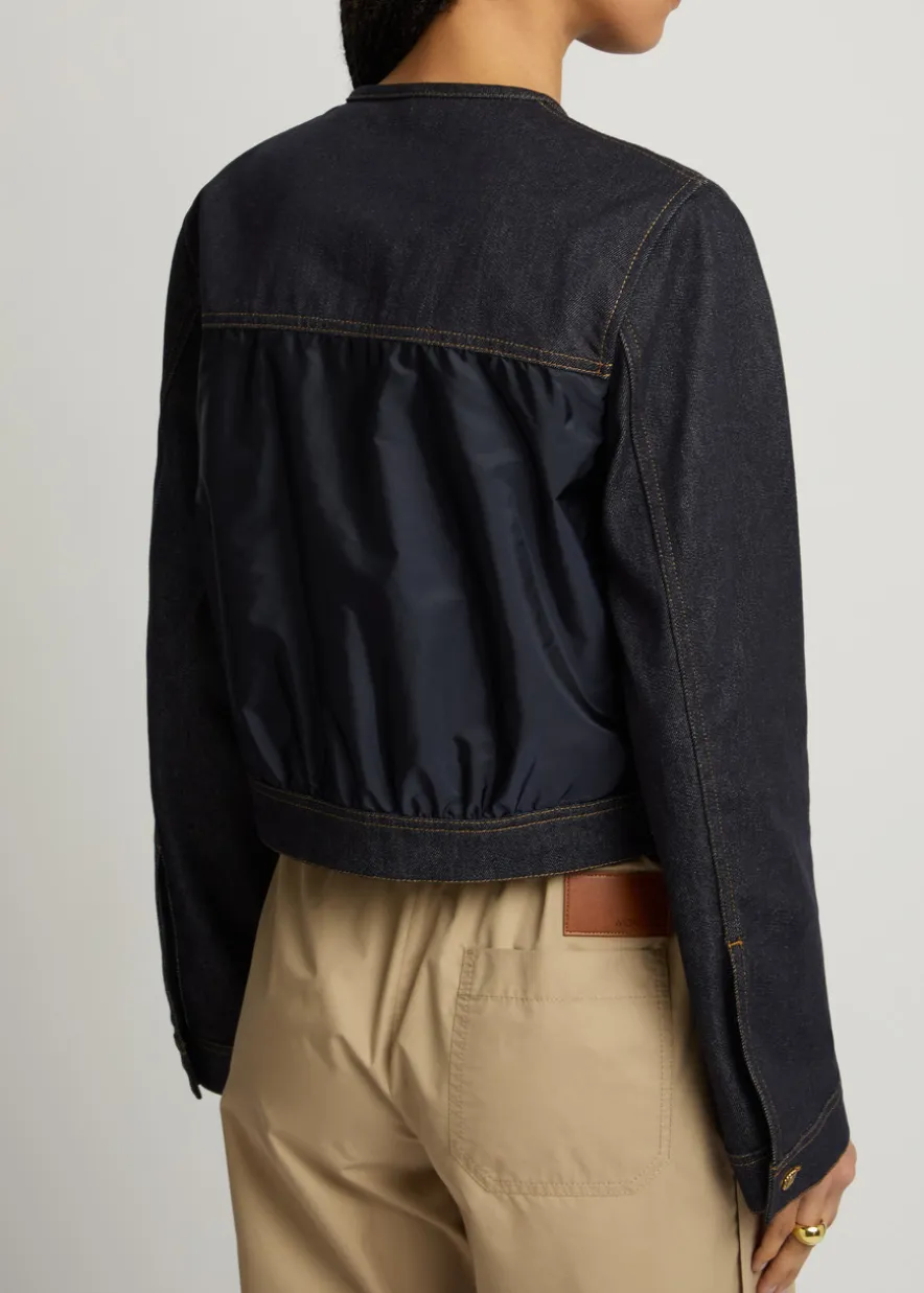 Tencin stretch-denim jacket
