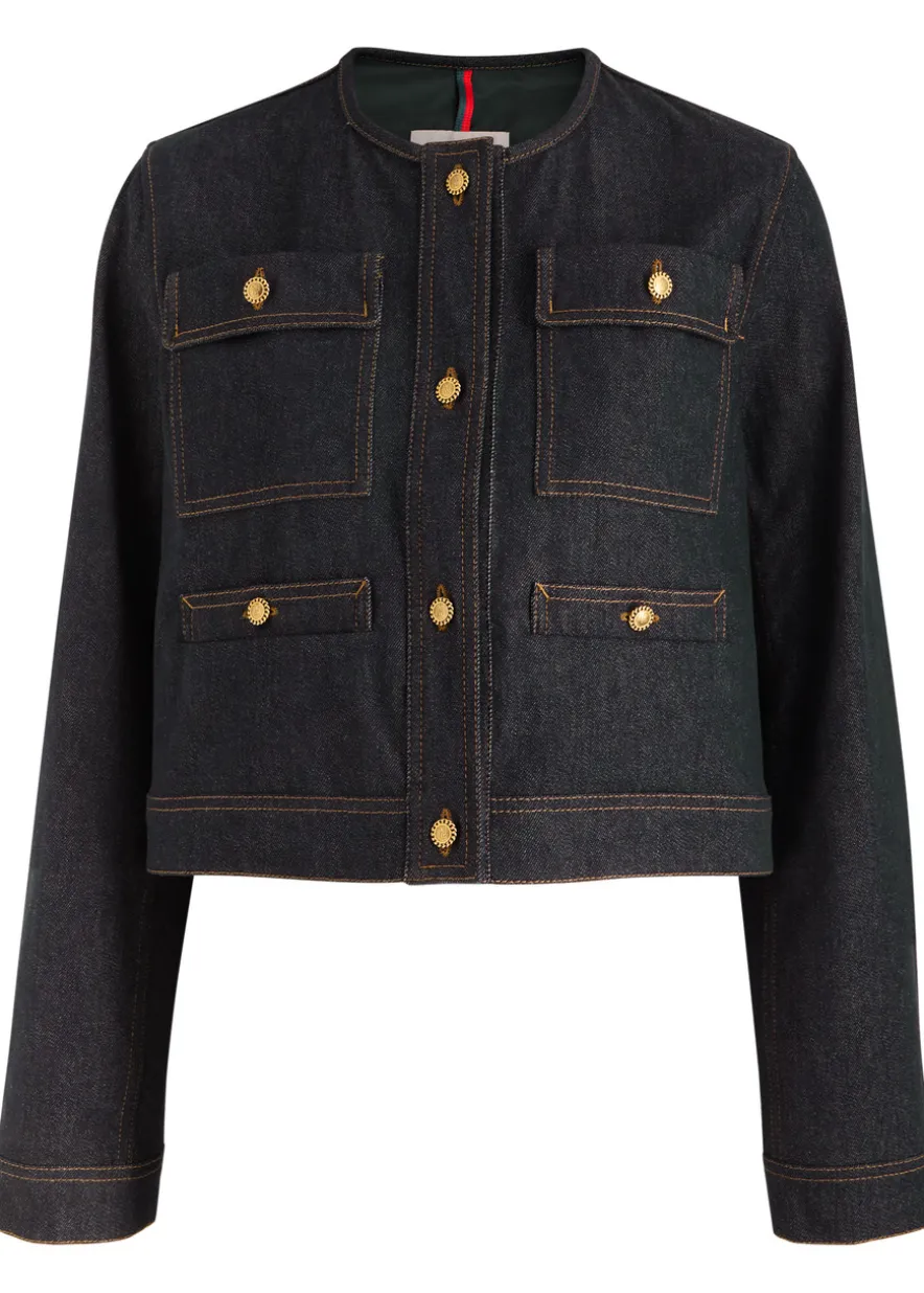 Tencin stretch-denim jacket
