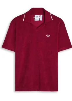 Terry polo shirt