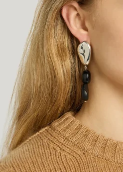 Tess sterling silver drop earrings