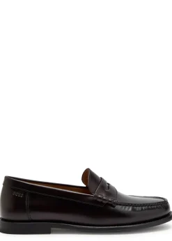 Tevan leather loafers