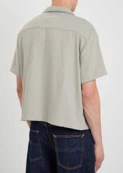 Textured woven shirt